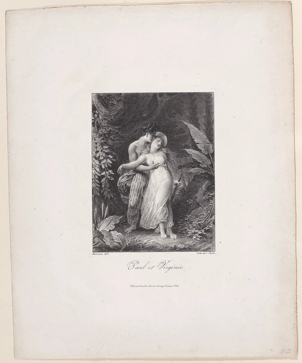 Paul and Virginia — Charles Motte|Alexandre Joseph Desenne|Giraldon Bovinet et Cie