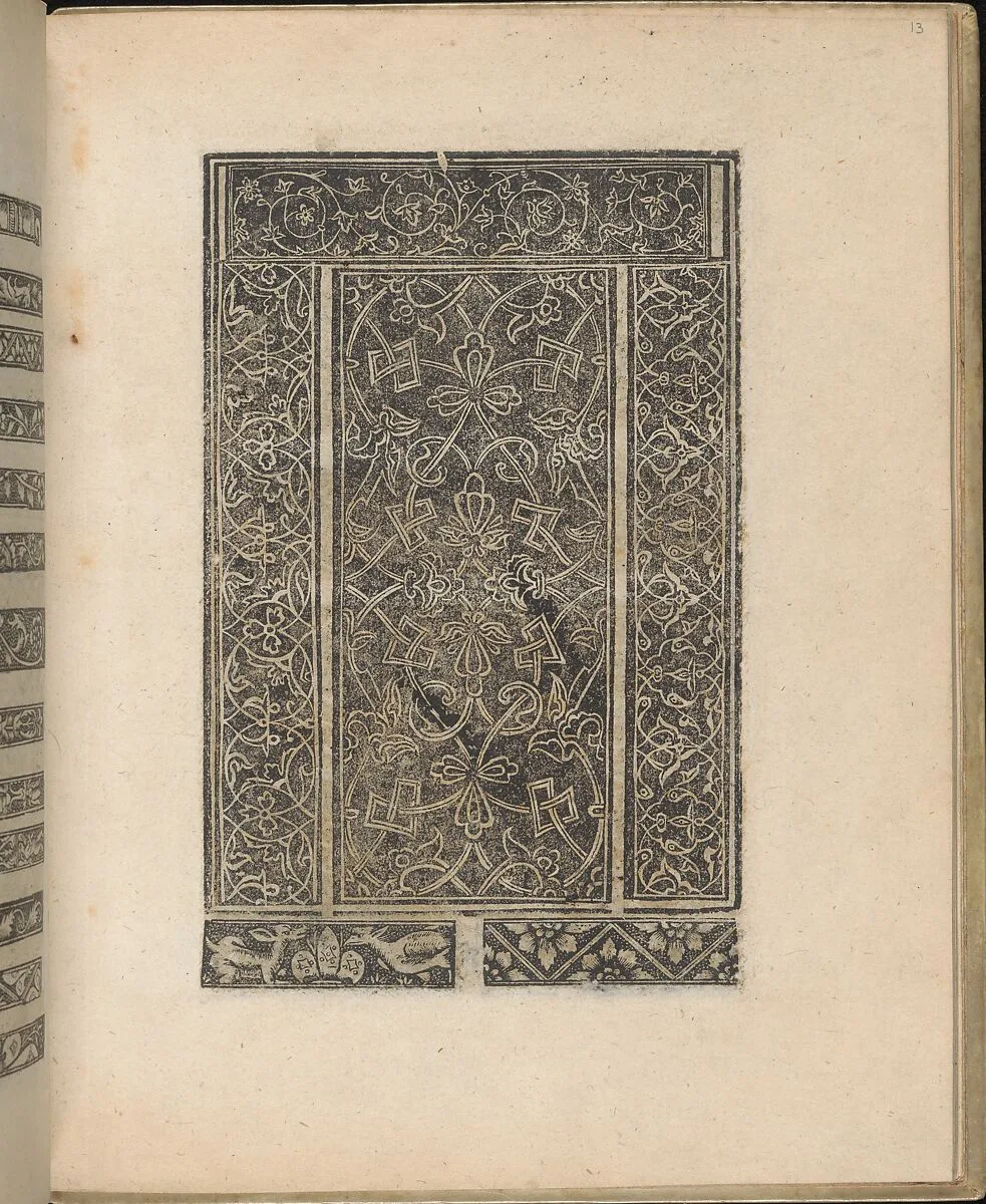 Trionfo Di Virtu. Libro Novo..., page 13 (verso) — Matteo Pagano