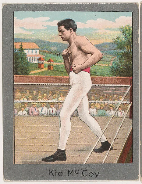 Kid McCoy, from the Champion Athlete and Prize Fighter series (T220), issued by Mecca and Tolstoi Cigarettes — Mecca Cigarettes|Tolstoi Cigarettes