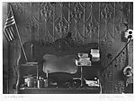 [Bureau Shelf with American Flag]