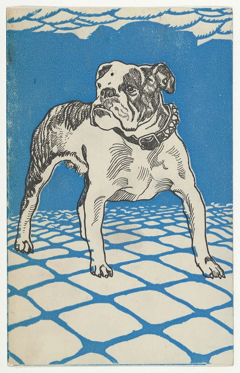 Bulldog — Moriz Jung|Wiener Werkstätte