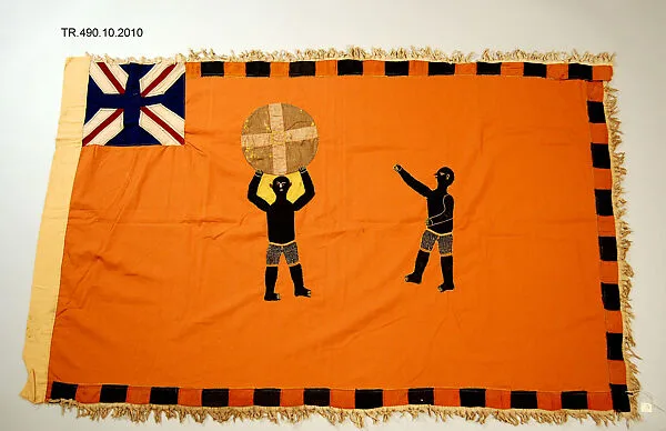 Appliquéd Battalion Flag (Asafo) — Unknown