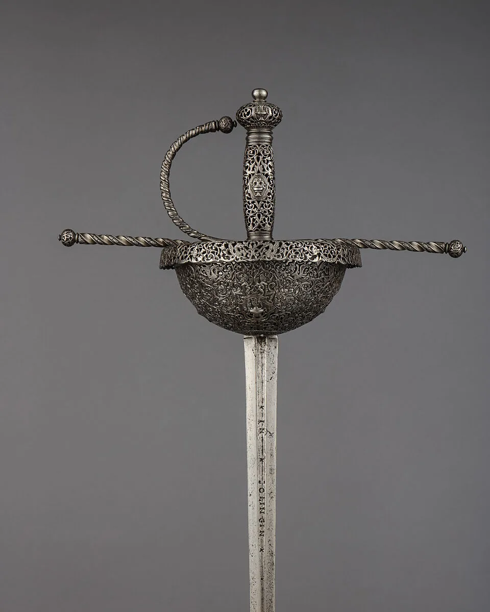Cup-Hilted Rapier — Unknown