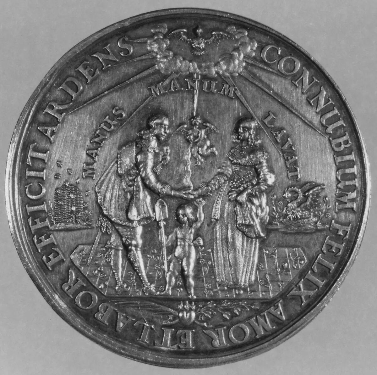 Marriage medal — Johann Höhn I|Johann II Höhn