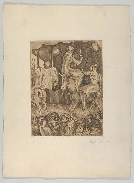 Fair and Circus, scene 1 — Louis-Robert Antral