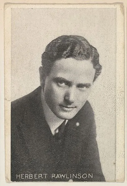 Herbert Rawlinson, from the Black and White Movie Stars series (D1), issued by the E. H. Koester Baking Company — E. H. Koester Baking Company, Baltimore