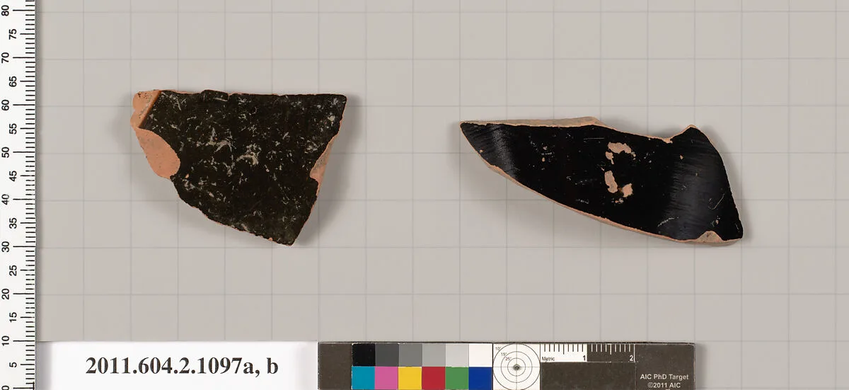 Terracotta fragments of lekythoi (oil flasks)? — Unknown