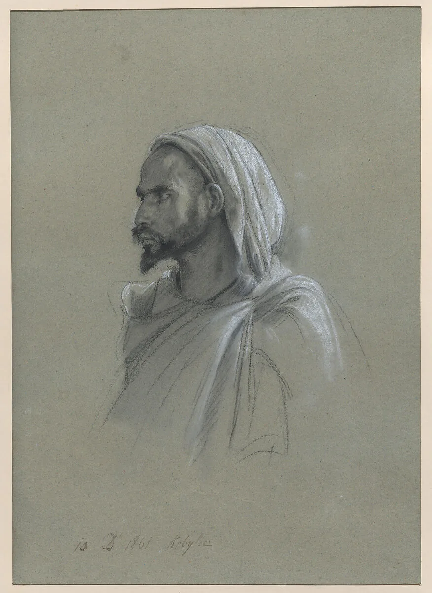 Study for "Visit of the Emperor Napoleon III and the Empress to Algeria" — Isidore Pils