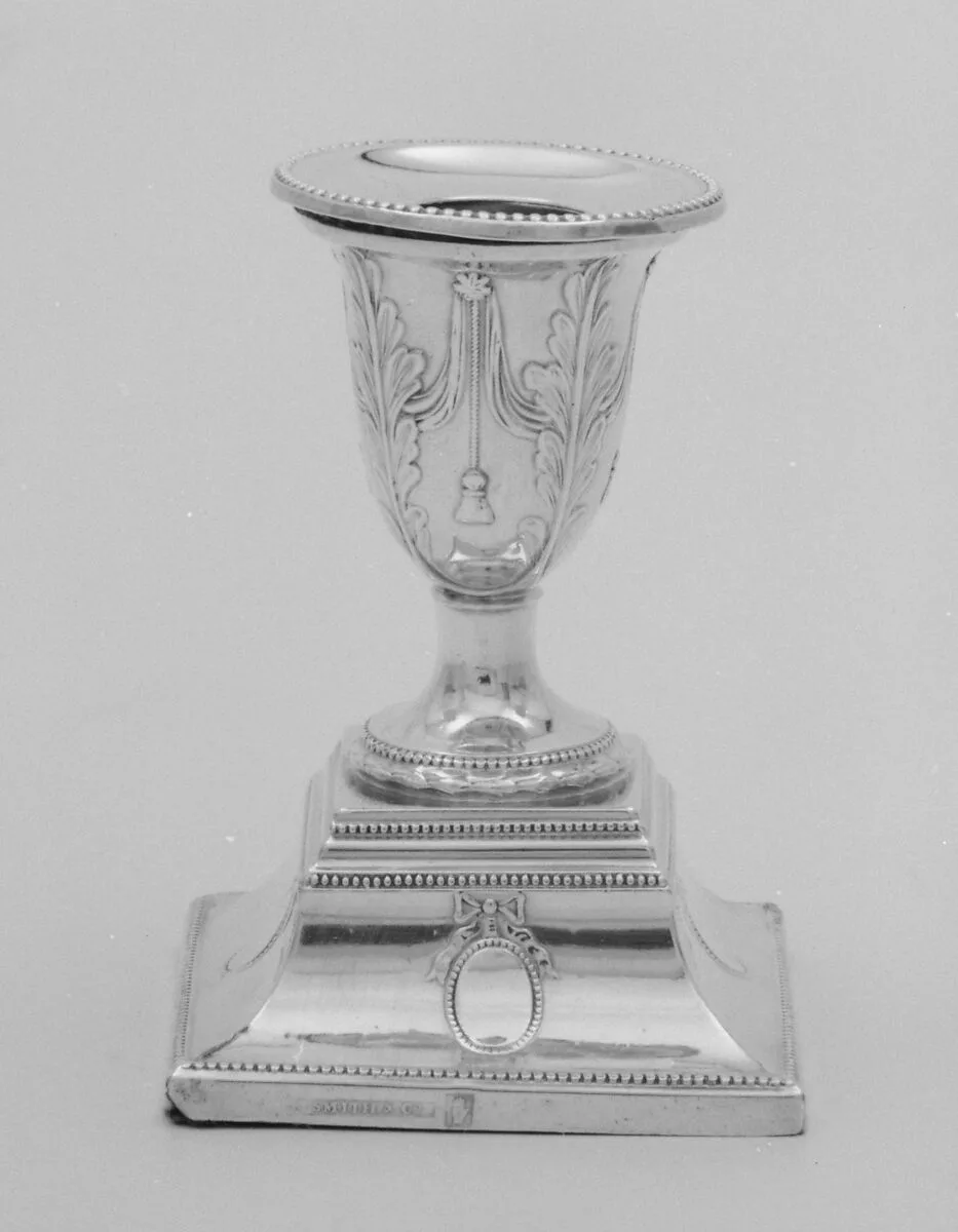 Pair of piano candlesticks — N. Smith and Co.