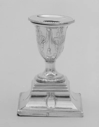 Pair of piano candlesticks