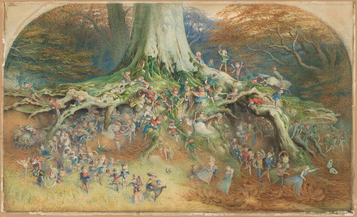 The Enchanted Tree — Richard Doyle