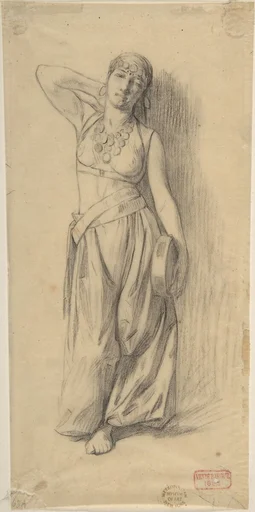 Study for "The Almeh"