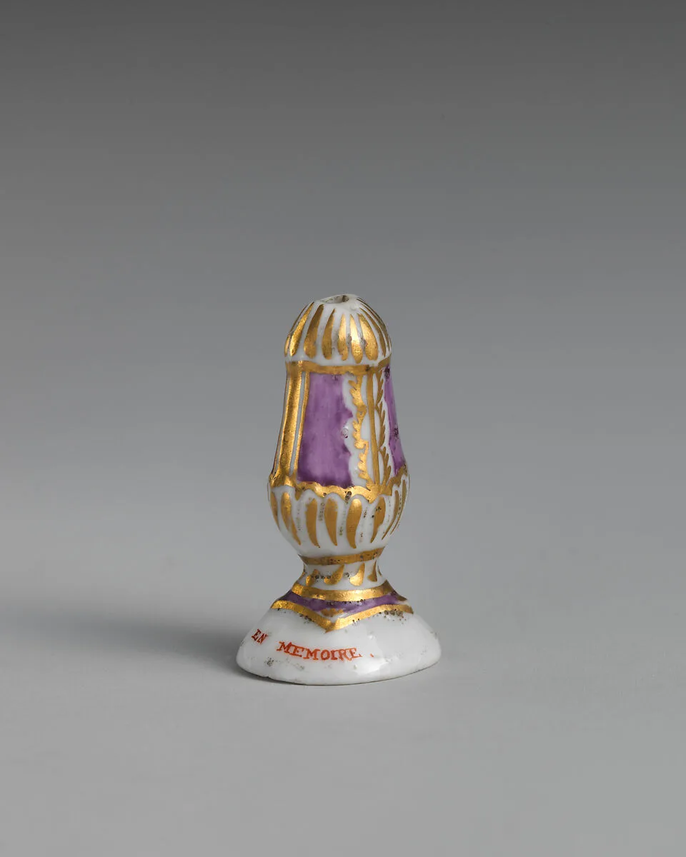 Miniature seal — Chelsea Porcelain Manufactory