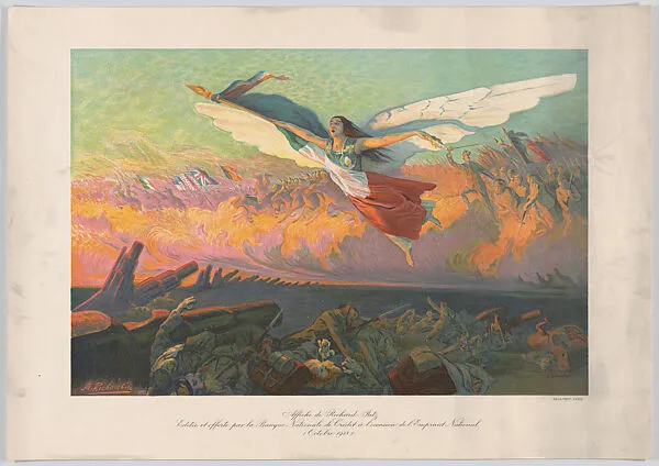 Poster for the National Loan of October 1918 — Michel Richard-Putz|Devambez|National Credit Bank