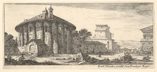 Tempio del Sole (Temple of Cybele in the Piazza della Bocca della Verità)