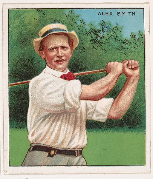 Alex Smith, Golf, from Mecca & Hassan Champion Athlete and Prize Fighter collection, 1910 — Mecca Cigarettes