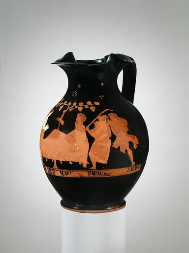 Terracotta oinochoe (jug)