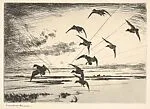Dawn — Frank W. Benson|Print Club of Cleveland