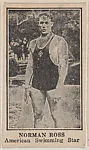 Norman Ross, American Swimming Star from Athletes strip card set (W590) — Unknown