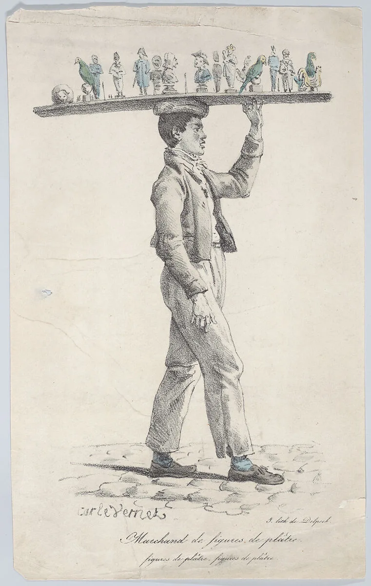 Merchant of Plaster Figures — Carle (Antoine Charles Horace) Vernet