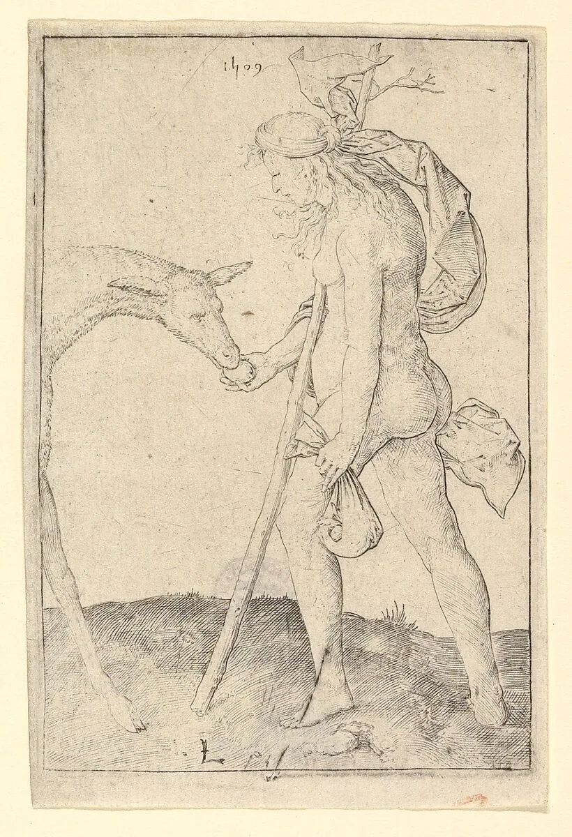 Woman with the Hind — Lucas van Leyden