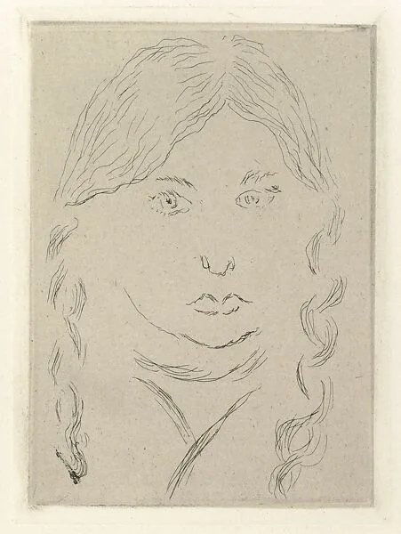 Irène, with two braids — Henri Matisse