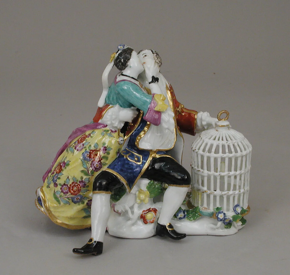 Lovers with a Birdcage — Meissen Manufactory|Johann Joachim Kändler