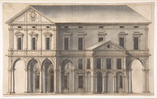 Project for a Public Building on a Square