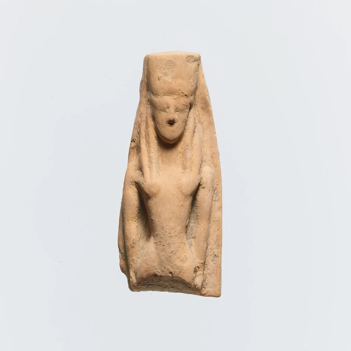 Fragment of a terracotta plaque — Unknown
