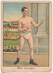 Ben Jordan, from the Dixie Queen Prizefighters of the Past and Present series (T223) — Dixie Queen Plug Cut Smoking Tobacco