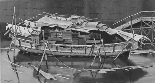 Houseboat, Tokyo Canal