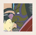 ロジャー・シモムラ画 オリエンタル・マスタープリント12|Oriental Masterprint – 12, from the series Oriental Masterprints — Roger Shimomura