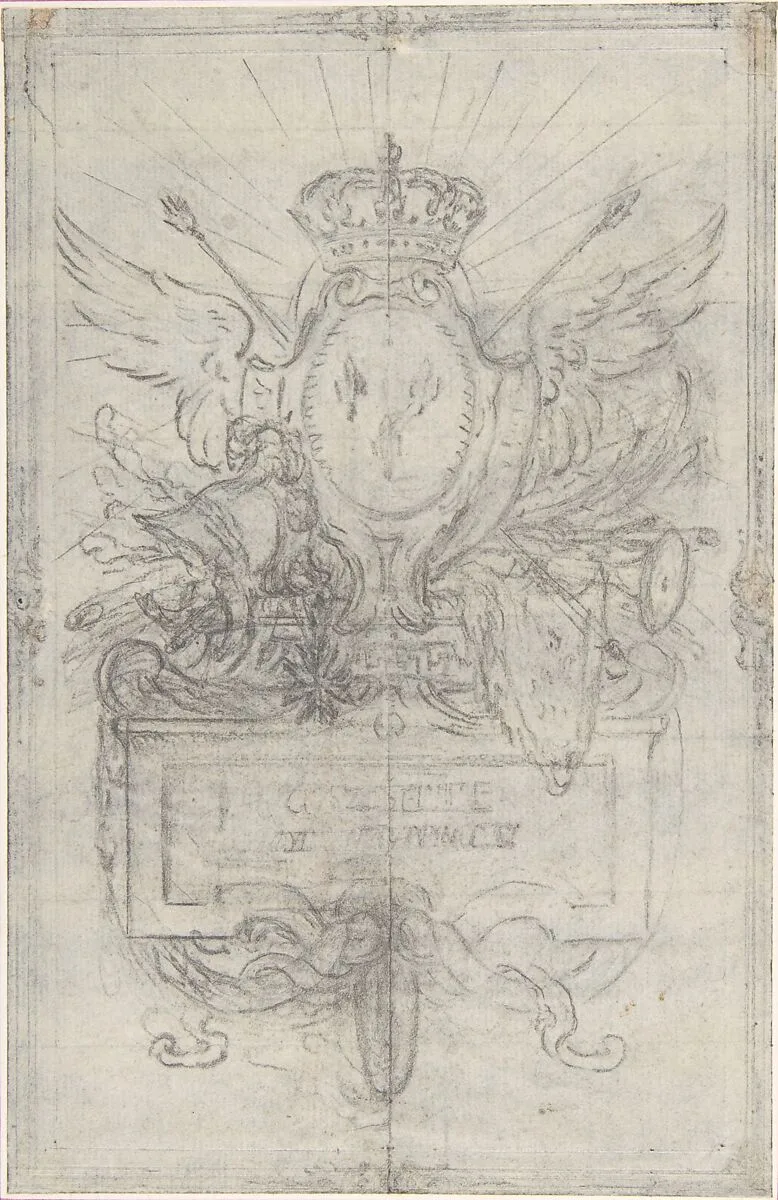 Design for the Headpiece of the "Gazette de France" — Hubert François Gravelot