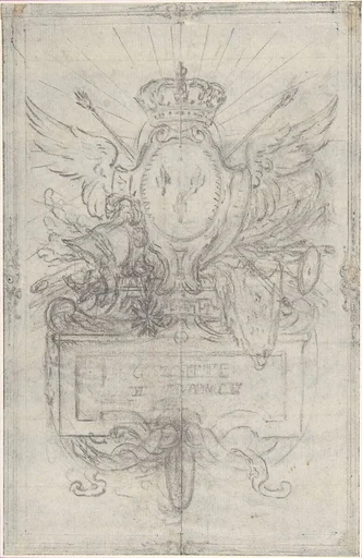 Design for the Headpiece of the "Gazette de France"