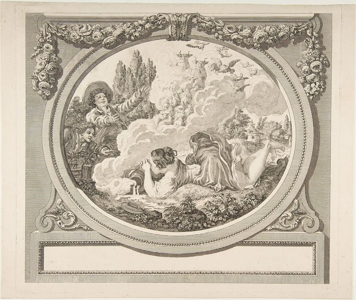 Le Pot au Lait — Jean Honoré Fragonard|Nicolas Ponce