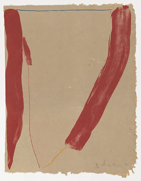 A Slice of the Stone Itself — Helen Frankenthaler|Universal Limited Art Editions