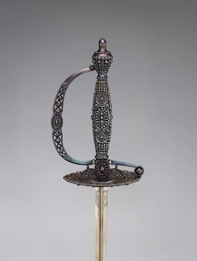 Smallsword, known as a Mourning Sword