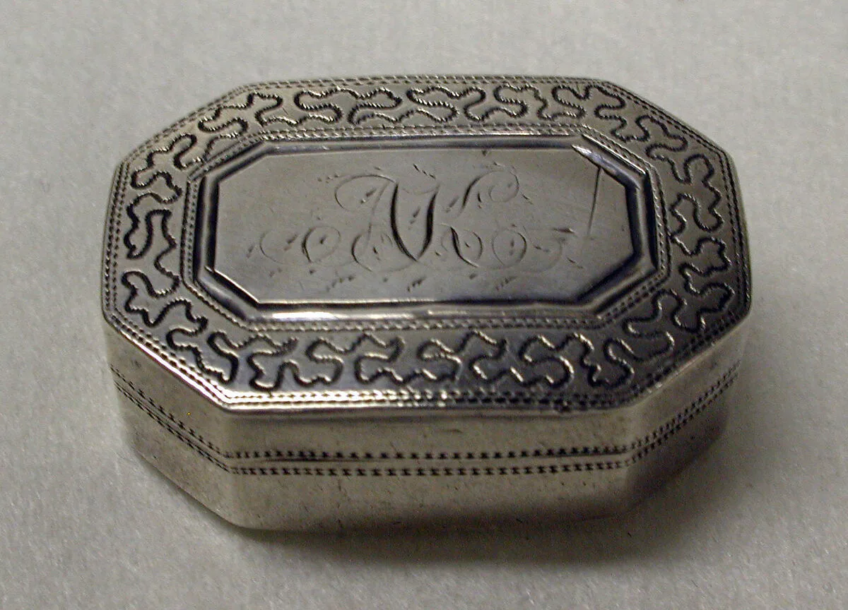 Vinaigrette box — Samuel Pemberton