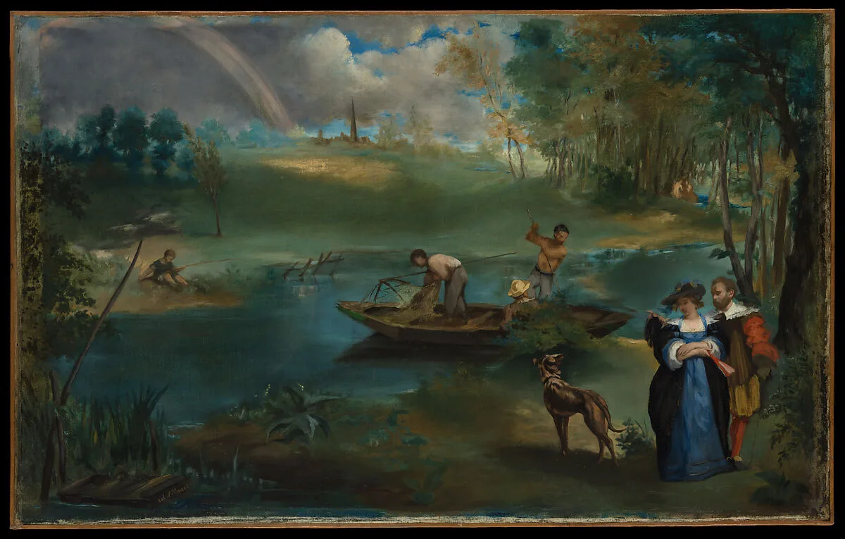 Fishing — Edouard Manet