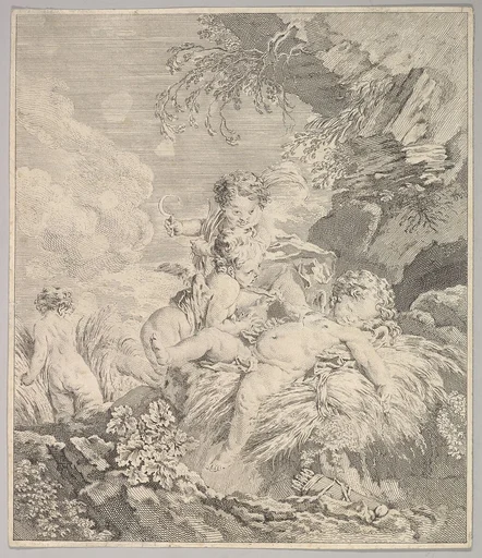 Cupids Tickling Each Other