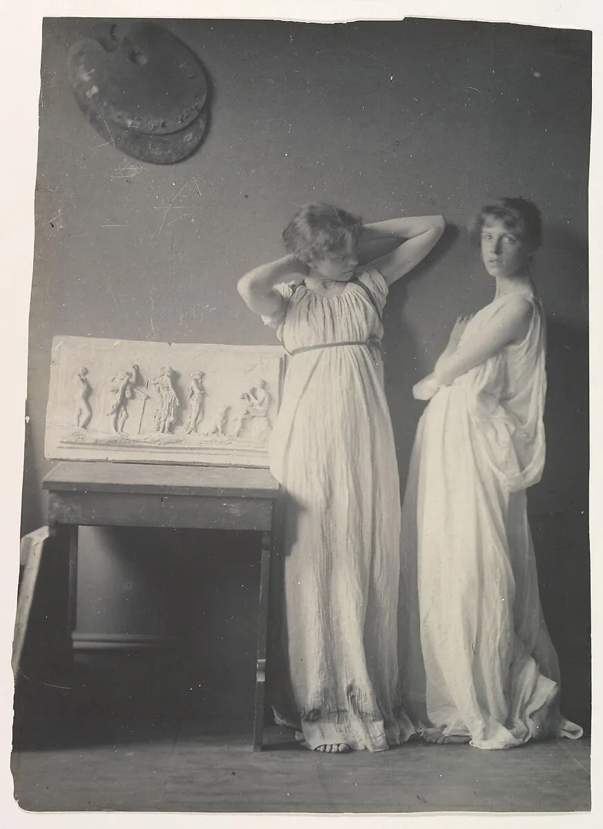 Two Pupils in Greek Dress — Thomas Eakins