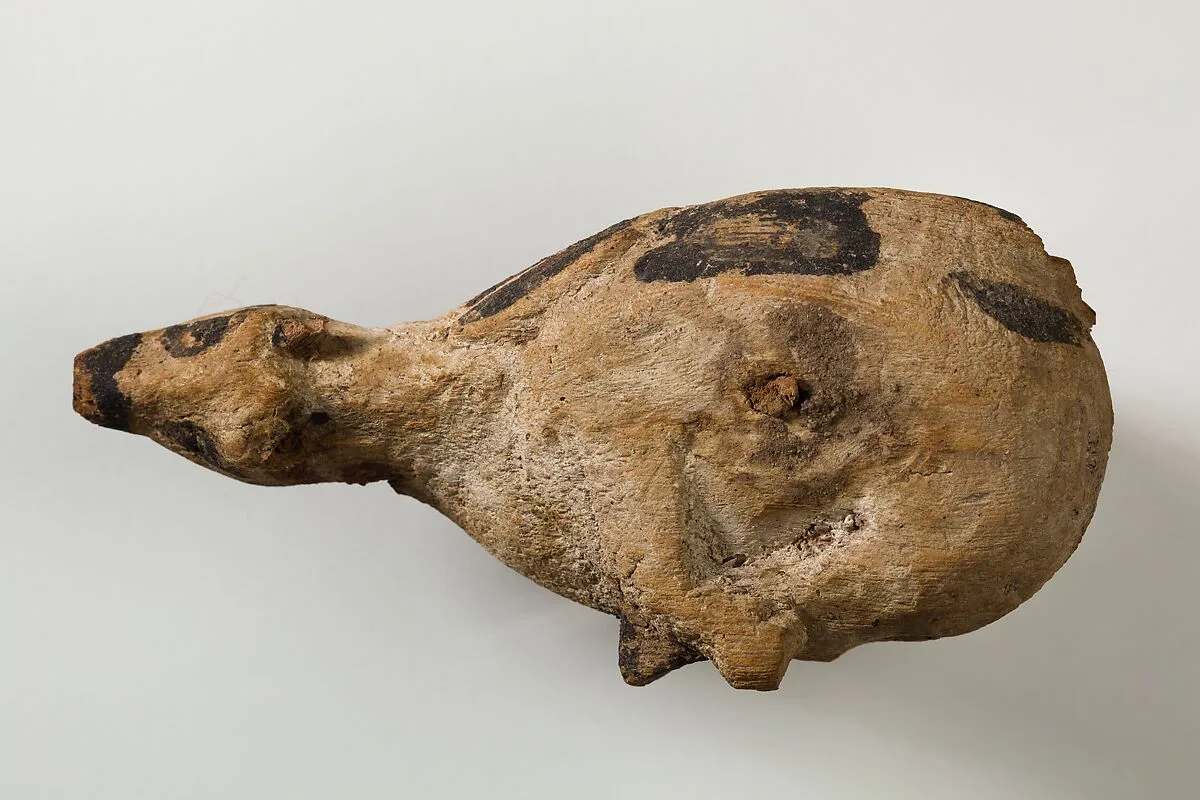 Model of a trussed oxen — Unknown