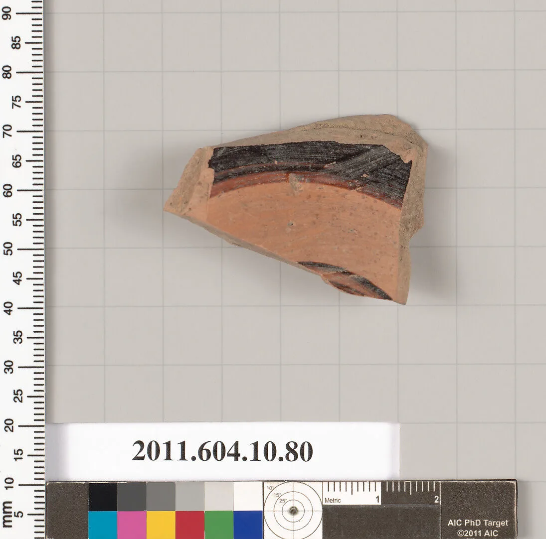 Terracotta fragment of a bowl — Unknown