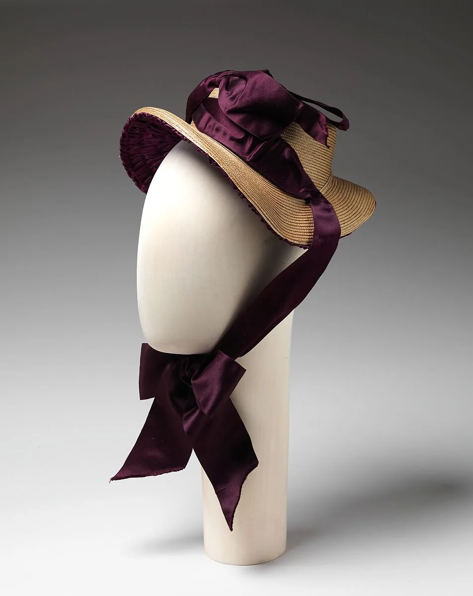 Promenade bonnet — Unknown