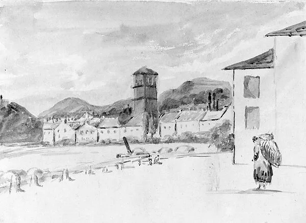 View of a Southern City — John Singer Sargent