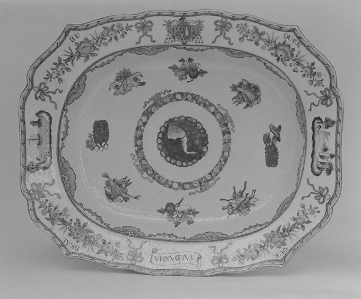 Deep platter (part of a service) — Unknown