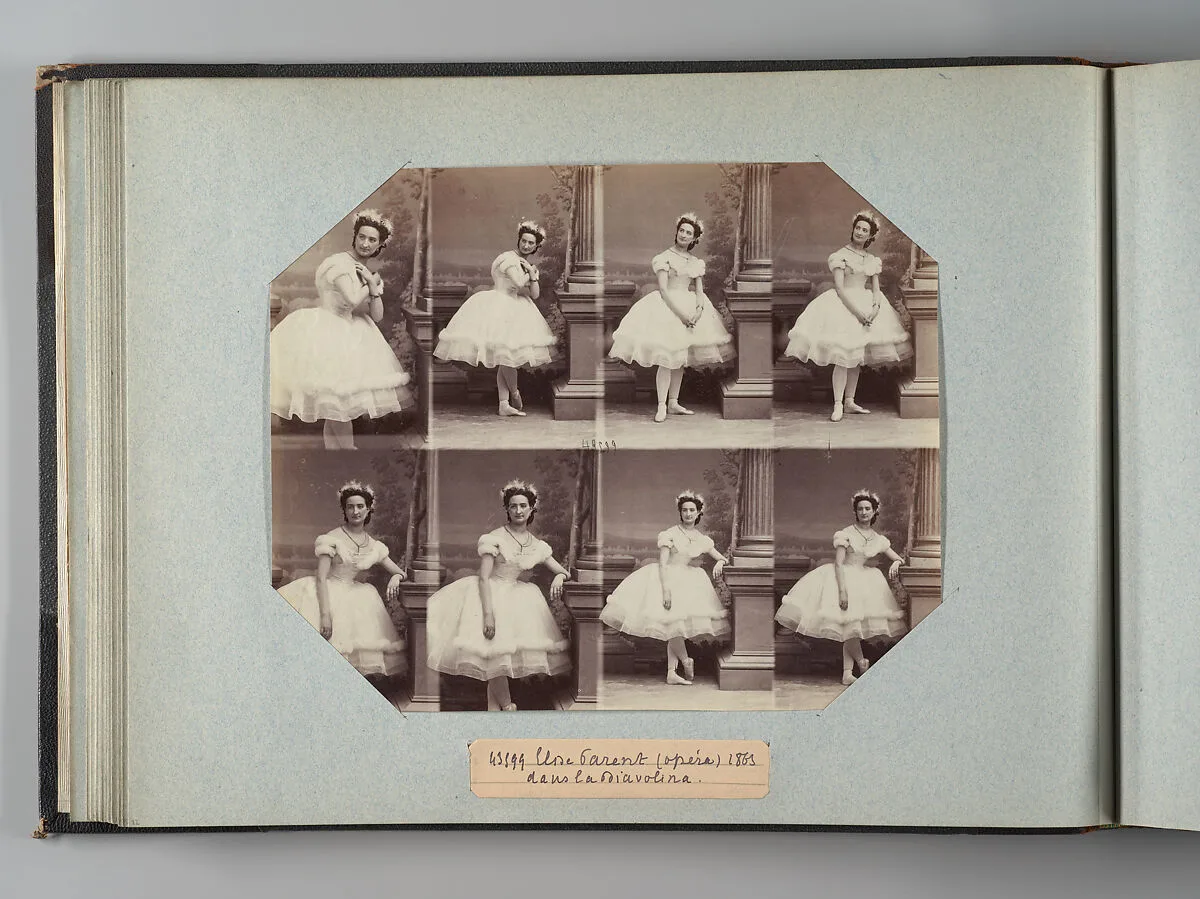 Elise Parent dans la Diavolina — André-Adolphe-Eugène Disdéri