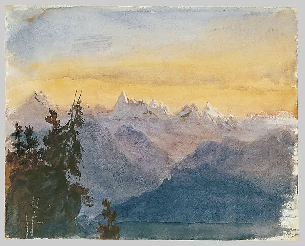 View from Mount Pilatus — John Singer Sargent