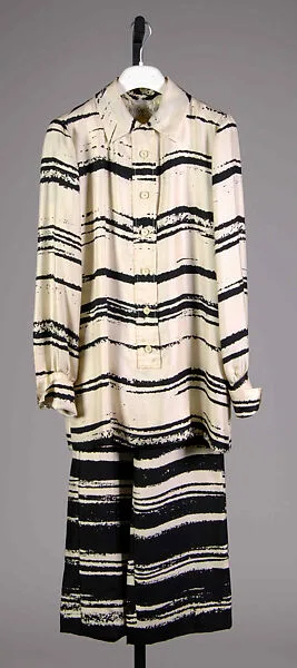 Dinner ensemble — Yves Saint Laurent|Yves Saint Laurent Rive Gauche|Yves Saint Laurent
