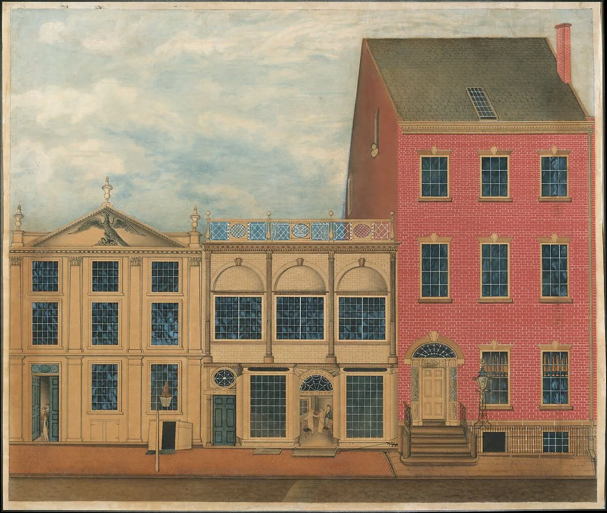Shop and Warehouse of Duncan Phyfe, 168–172 Fulton Street, New York City — John Rubens Smith